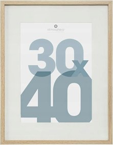 Manu képkeret 30x40 Természetes