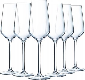 Pezsgős pohár Chef&amp;Sommelier Átlátszó üveg 6 db
