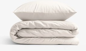 Goldea pamut ágyneműhuzat garnitúra - elefántcsont 140 x 200 és 70 x 90 cm