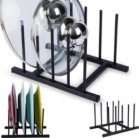 Fedéltartó Állvány Tányérok Konyhai rendszerező szekrény fiókhoz fém