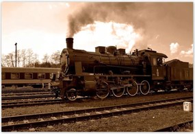 Poszterek 155x105 Mozdony TR565 Wolsztyn