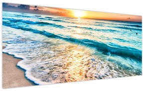 Kép - Tengeri strand (120x50 cm)