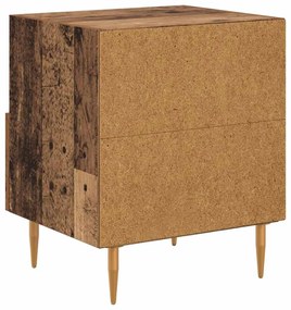 Éjjeli asztal fiókkal Barna 40 x 35 x 47.5 cm Faanyag