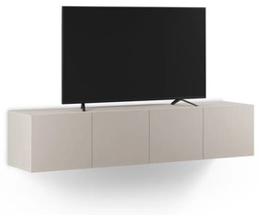 Krémszínű TV-állvány 180x38x35 cm Daroca – Marckeric