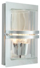 NORLYS-660GA BASEL Galvanizált Színű Kültéri Fali Lámpa 1XE27 60W IP54