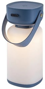 Rabalux 77145-LED Dimmelhető újratölthető érintős kültéri asztali lámpa FUNES LED/3W/5V IP44 kék