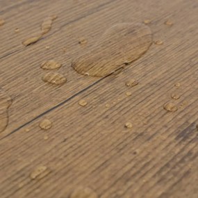 Dióbarna öntapadó 2 mm-es pvc padló burkolólap 5,02 m²