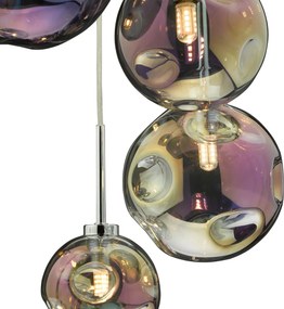 Dar Lighting modern függeszték mira csiszolt króm darmir0655