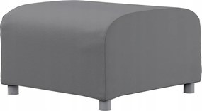 Lábtartó huzat Klippan Ikea sötétszürke bukla