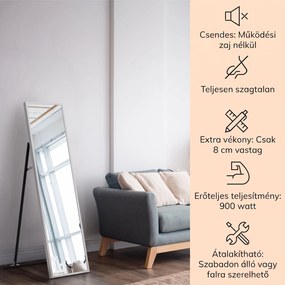 Klarstein La Palma 900 smart, infravörös hősugárzó, 40 x 160 cm, 900 W, tükörállvány