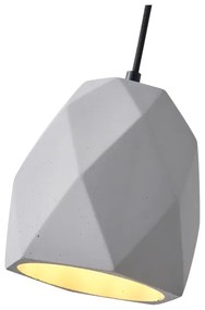 Csillár zsinóron 1xE27/40W/230V szürke