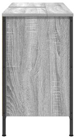 sonoma színű mosdószekrény fiókokkal 90x34,5x60 cm
