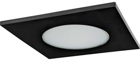 LED Fürdőszobai beépíthető lámpa LED/8W/230V 3000K IP65 fekete