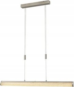 Szatén lámpa Sonox Led kristály gerenda az asztal felett