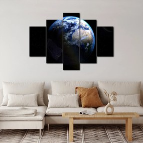 Föld és a Hold képe (150x105 cm)