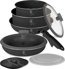 BerlingerHaus 10 részes edénykészlet Anthracite Collection(BH/8256N)