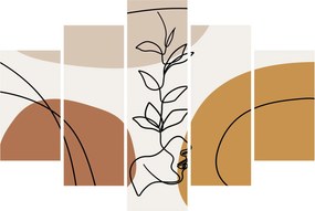 Kép - Boho formák (150x105 cm)