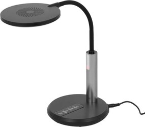 KAJA K-BL1513A CZARNY ERIS Fekete Színű Asztali Lámpa 12W LED 650Lm 3000-5700K IP20