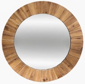 Atmosphera - Fali tükör PAMELA átm. 83 cm fenyő