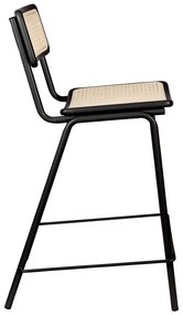 Fekete-natúr színű bárszék szett 2 db-os 93,5 cm Jort – Zuiver