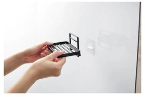 Fekete öntapadós fém szappantartó Film Hook – YAMAZAKI