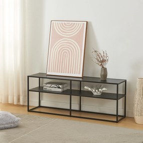 [en.casa] TV állvány Solund 120x30x46cm fekete