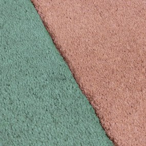 Kék kézi szövésű gyapjú szőnyeg 150x240 cm Lozenge Bright Multi – Flair Rugs