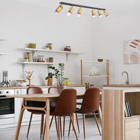 Spotlámpa AURORA 6xGU10/10W/230V