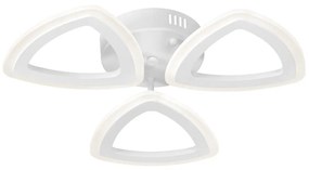 Felületre szerelhető csillár 3xLED/16W/230V fehér