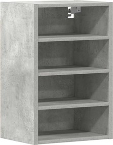 vidaXL “Riga” betonszürke szerelt fa függő szekrény 40x29,5x60 cm