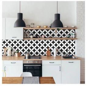 Wall Decal Cement Tiles Aniello 60 db-os falmatrica szett, 15 x 15 cm - Ambiance