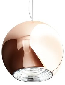 RENDL R10517 BEAU MONDE függő lámpatest, üveg réz üveg