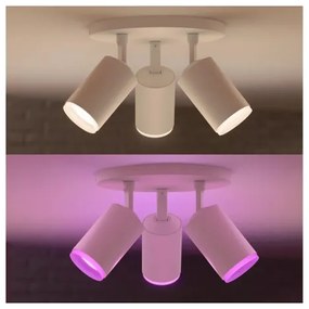 Philips - LED RGBW Dimmelhető spotlámpa Hue FUGATO 3xGU10/4,2W/230V fehér