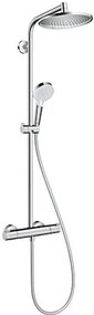 Hansgrohe Crometta S zuhanyrendszer termosztatikus csapteleppel króm 27267000