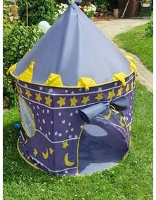 Palota alakú gyerek sátor - Kruzzel - kék