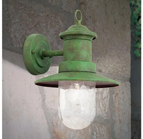 Orion AL 11-1205 - Kültéri fali lámpa LEONIE 1xE27/60W/230V IP44 zöld