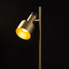 RENDL DIVINA stojanová mosaz/dekor černý mramor 230V E27 5W