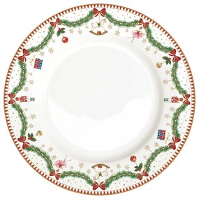 Karácsonyi porcelán 18 részes étkészlet Magie de Noel