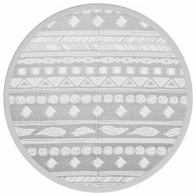 kültéri szőnyeg ARAKIL szürke Ø120 cm PP