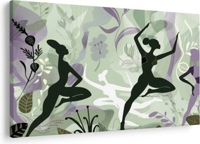 Kép - A táncosok illusztrációja (90x60 cm)