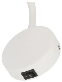 Fehér fém fali lámpa Tina – Candellux Lighting
