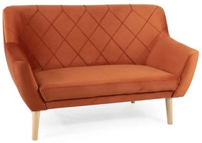 Kier II kanapé, kétüléses, narancssárga