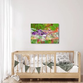 Absztrakció kép - festmény (70x50 cm)