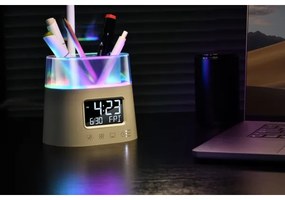 Immax 08980L-LED RGBW Dimmelhető fényerejű lámpa ceruzatartóval FALCON LED/10W/5V