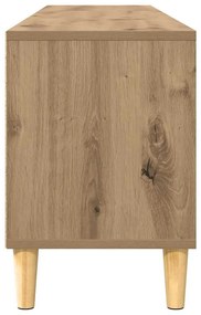 TV szekrény fiókkal kézműves tölgy 150 x 30 x 45 cm Faanyag