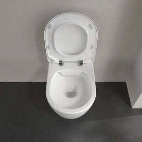 Villeroy & Boch 5656RSR1 - AVENTO falra szerelhető WC, SoftClose ülőkével, kerámia/fehér