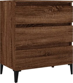 vidaXL barna tölgy színű szerelt fa tálalószekrény 60 x 35 x 70 cm