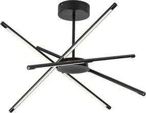 RÁBALUX 71338 HENLI2 Modern Led Függesztett Lámpa Fekete IP20