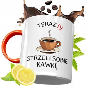 Narancssárga Bögre Dja Ajándék fényképes nyomattal