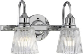 Quintiesse ADDISON QN-ADDISON2-BATH Fali lámpa 2x3,5W/G9 3000K 640LM IP44